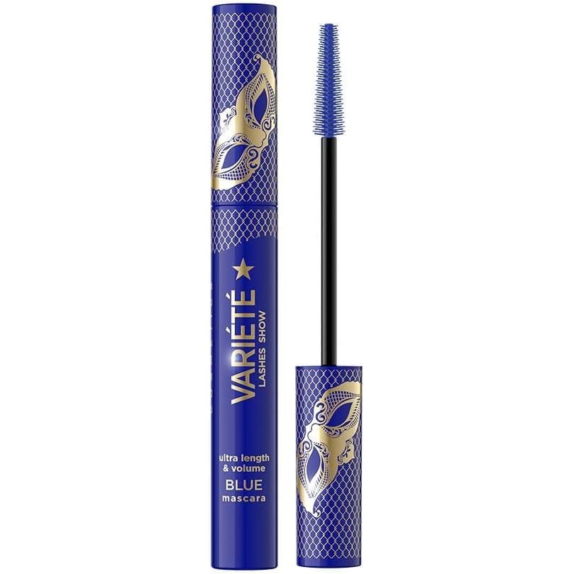 Eveline Variété Lashes Show Ultra Mascara – Length & Volume, Blue 10ml