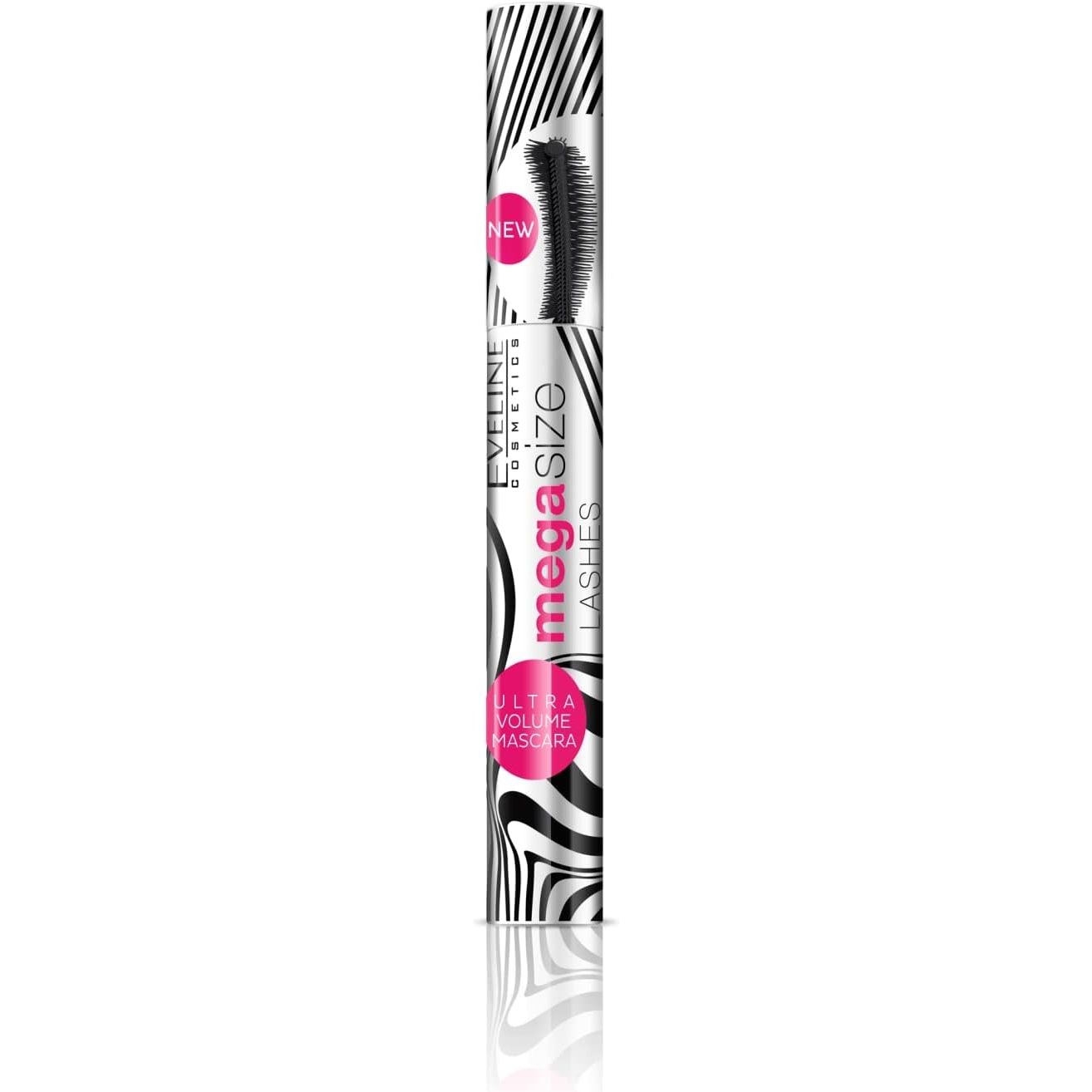 Eveline Mega Size Mascara Black 10ml Mega Volume & Long Lashes