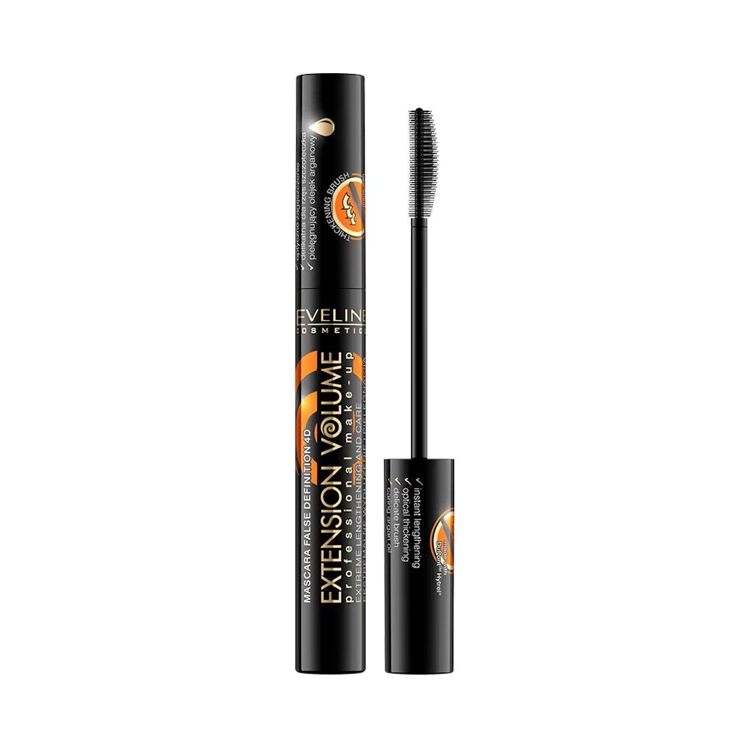 Eveline Extension Volume Extreme Lengthening Care False Definition 4D Mascara