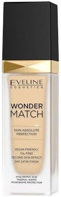 Eveline Wonder Match foundation 30ml, shade 05 Light Porcelain