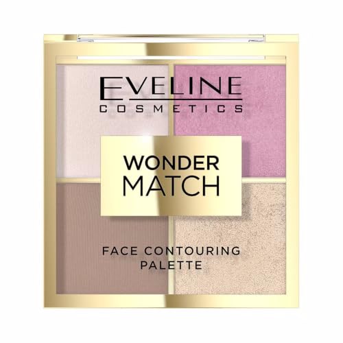 Eveline Wonder Match 4-in-1 face contouring palette shade 02, 53g
