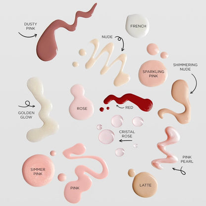 The Eveline 6-in-1 Care & Colour shade range, including Shimmer Pink