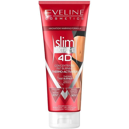 Eveline Slim 4D Thermo Active Slimming Serum Fat Burner & Anti-Cellulite