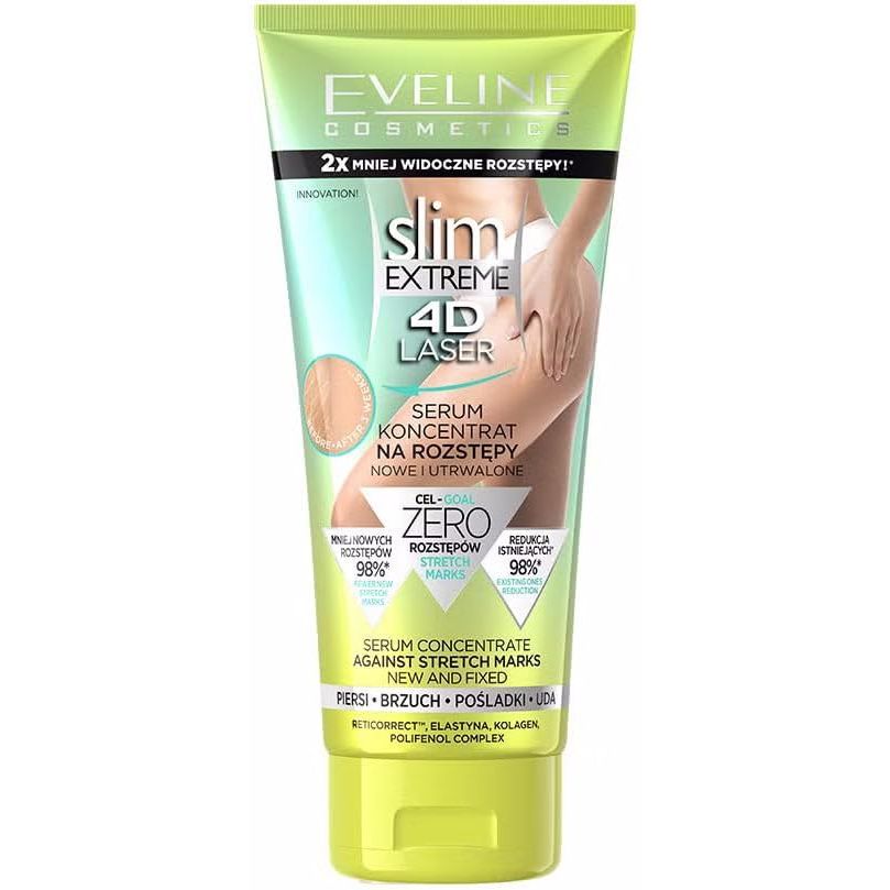 Eveline Smooth Extreme 4D Body Serum – Smoothing & Firming Care, 250ml