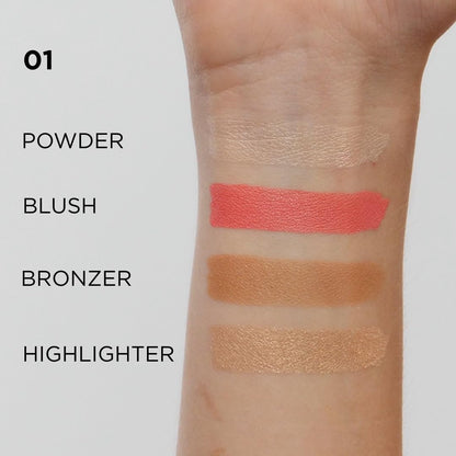 Eveline Wonder Match 4-in-1 contouring palette packaging front