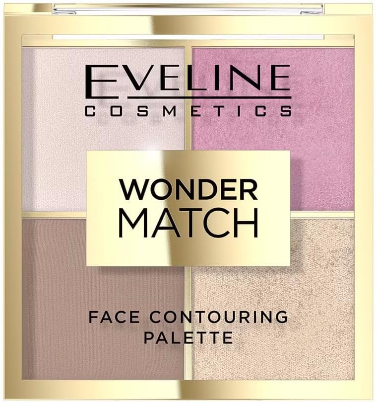 Eveline Wonder Match 4-in-1 Face Contouring Palette – Shade 02, 53g