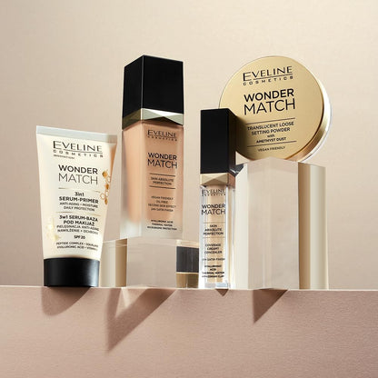 Eveline Wonder Match Luxury Adaptive Foundation, 30ml
