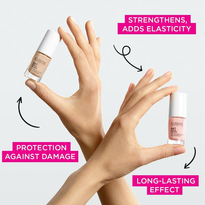Eveline 6-in-1 nail conditioner: strengthens, adds elasticity and protects against damage