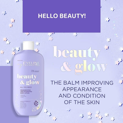 Eveline Beauty & Glow body lotion 250ml — the balm improving the appearance and condition of the skin