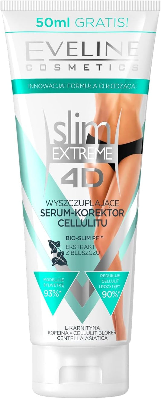 Eveline Smooth 4D Body Serum – Firming & Smoothing Skin Care, 250ml