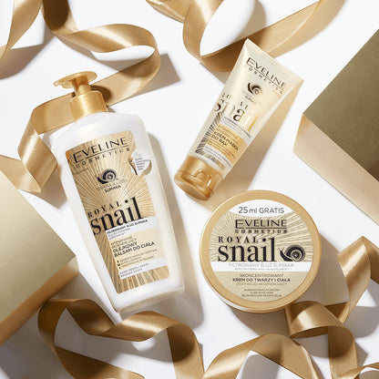 Eveline Royal Snail oil body balm 350ml – key ingredients