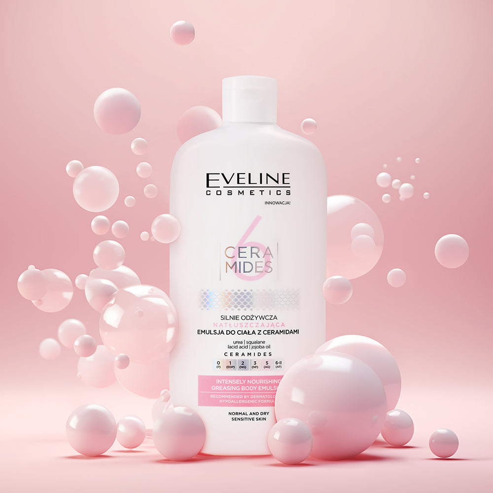 Eveline 6 Ceramides body emulsion 350ml – product detail