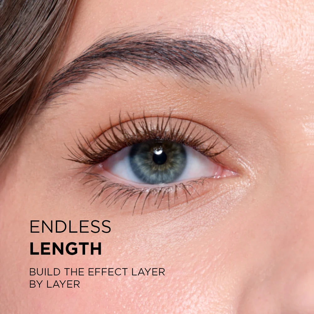 Eveline Infinity Look mascara silicone brush that separates and lifts each lash