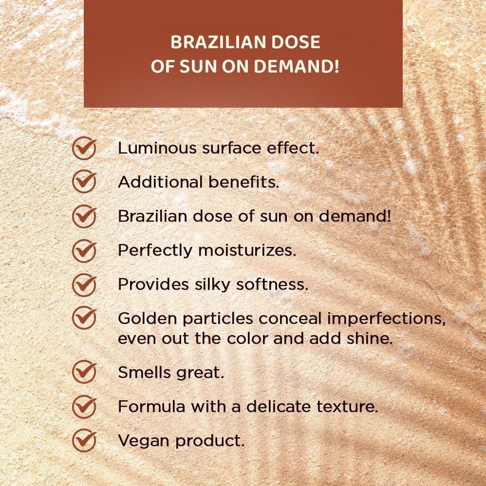Eveline Brazilian Body Shimmer benefits list