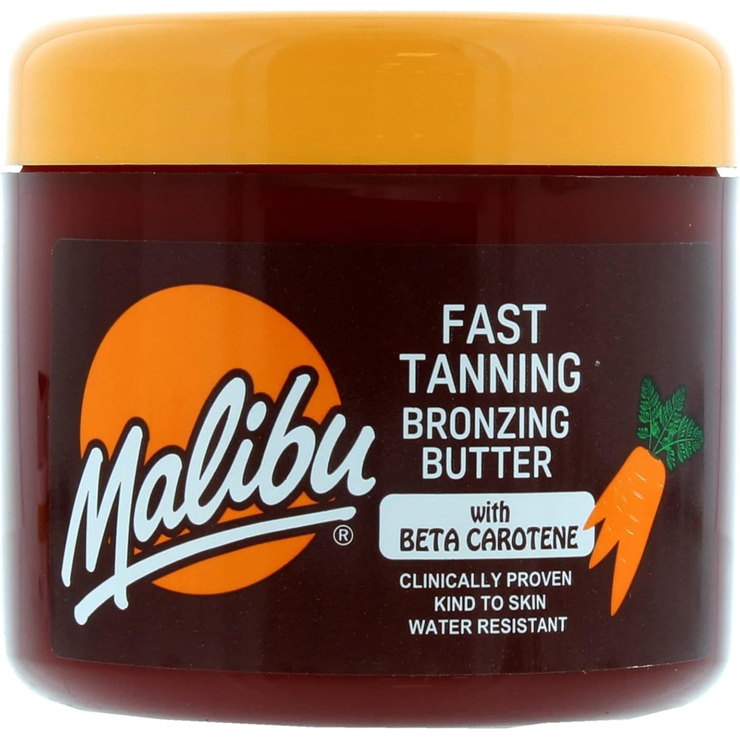 Malibu SPF 2 Bronzing Body Butter Fast Tanning 300ml