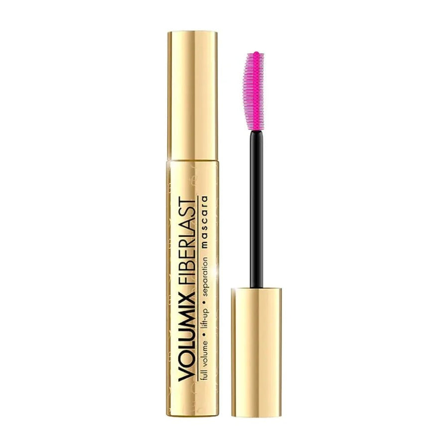 Eveline Volumix Fiberlast Gold Mascara – Full Volume & Lift, Black 10ml