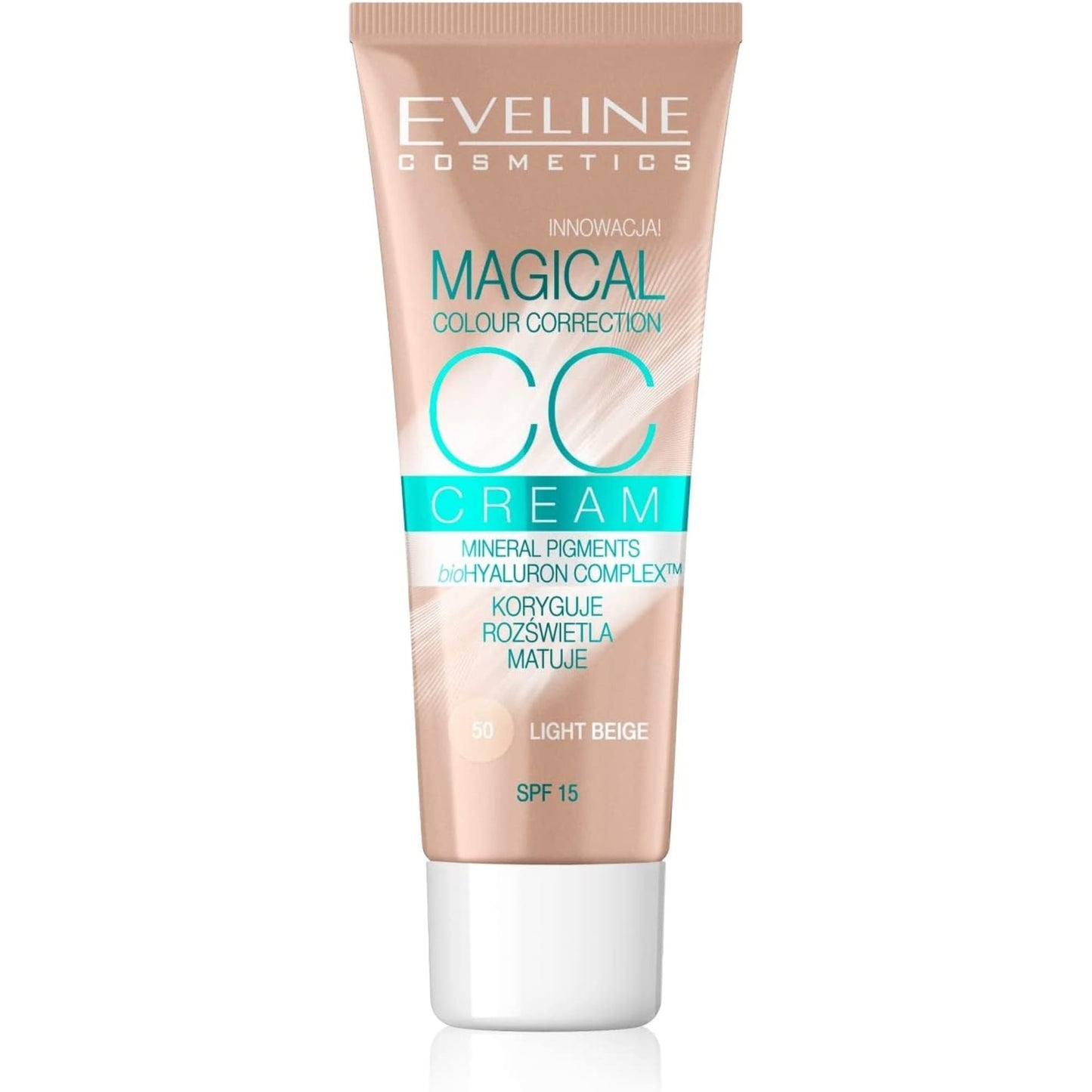 Eveline CC Cream SPF15 Light Beige 30ml