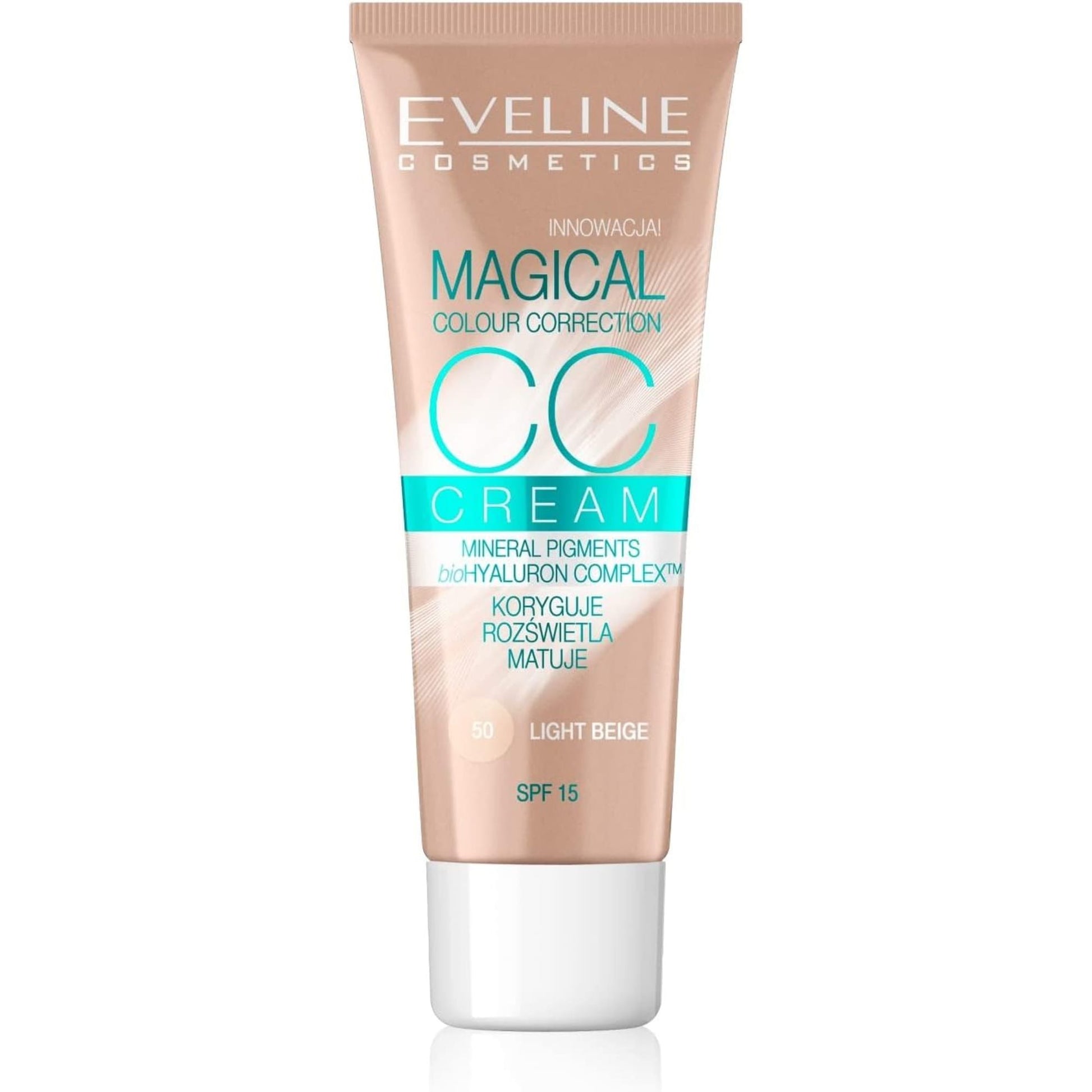 Eveline CC Cream SPF15 Light Beige 30ml