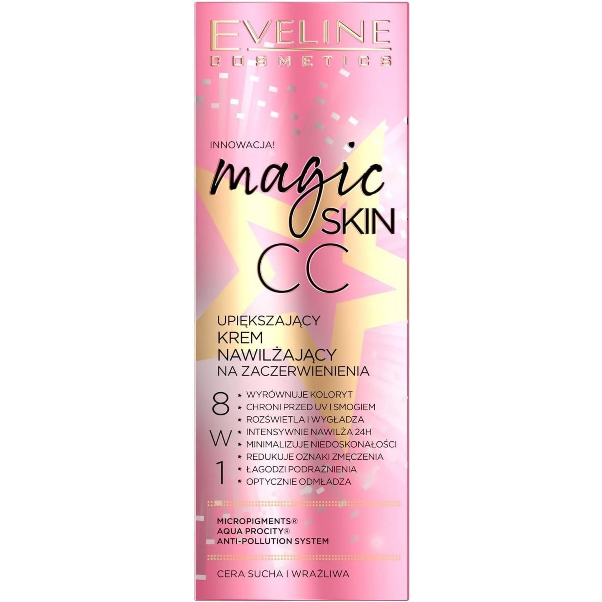 Eveline Magic Skin CC Moisturising Cream, 50ml