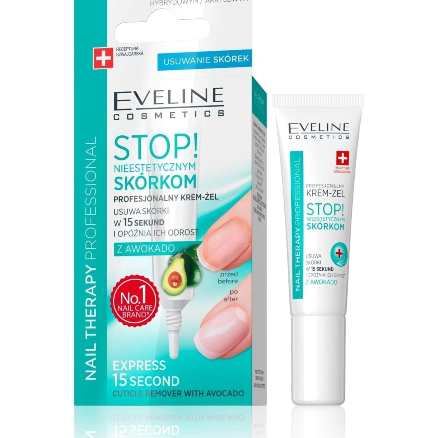 Eveline Nail Therapy Cuticle Remover Cream, 12ml