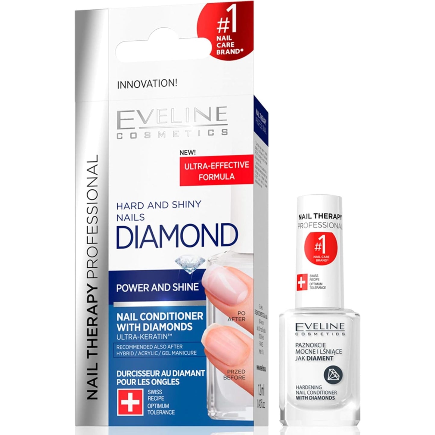 Eveline Diamond Nail Strengthener, 12ml
