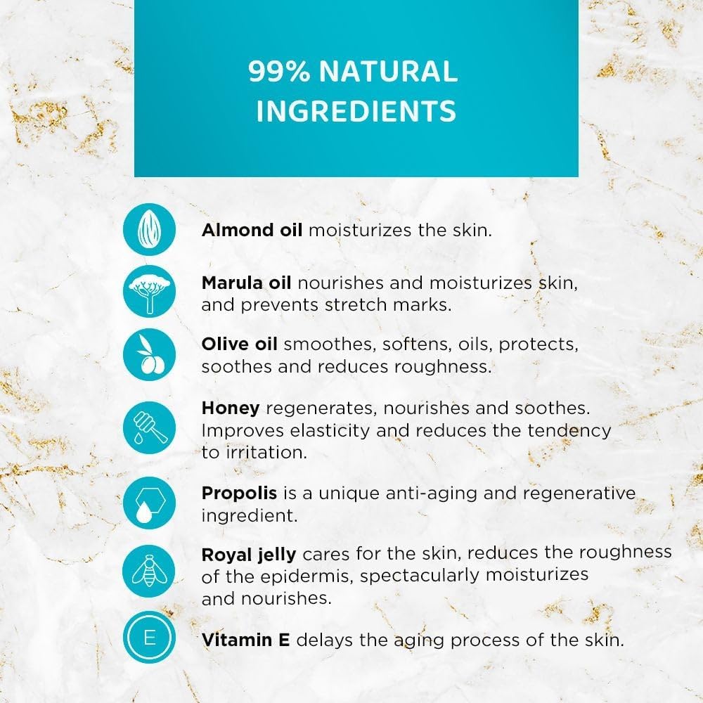 Eveline Egyptian Miracle body oil 150ml – key ingredients