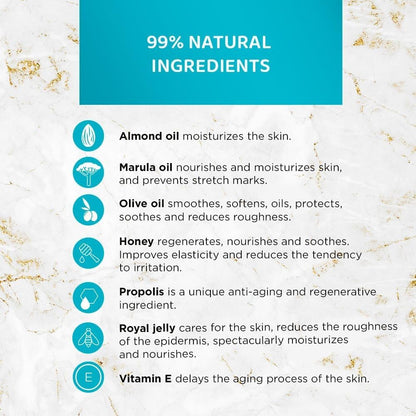 Eveline Egyptian Miracle body oil 150ml – key ingredients