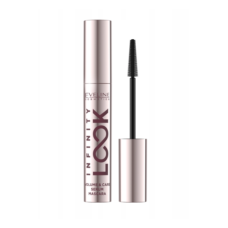 Eveline Cosmetics Infinity Look Serum Mascara – Thickening & Curling, 7ml