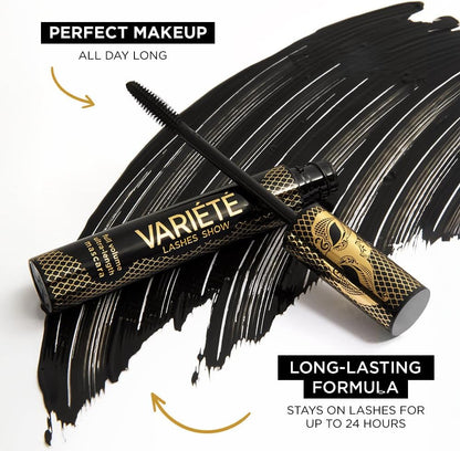 Eveline Variété mascara long-lasting formula, stays on up to 24 hours