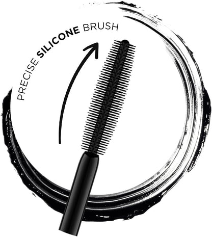 Eveline Variété mascara precise silicone brush close-up
