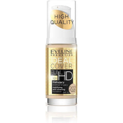 Eveline Cosmetics Full HD Satin Finish Long-Wear Foundation – 202, 30ml