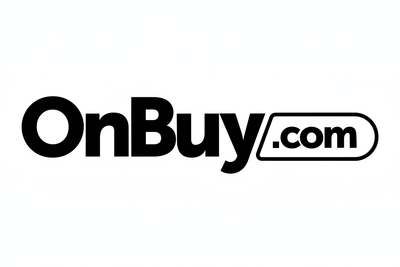OnBuy.com Logo - Black and White