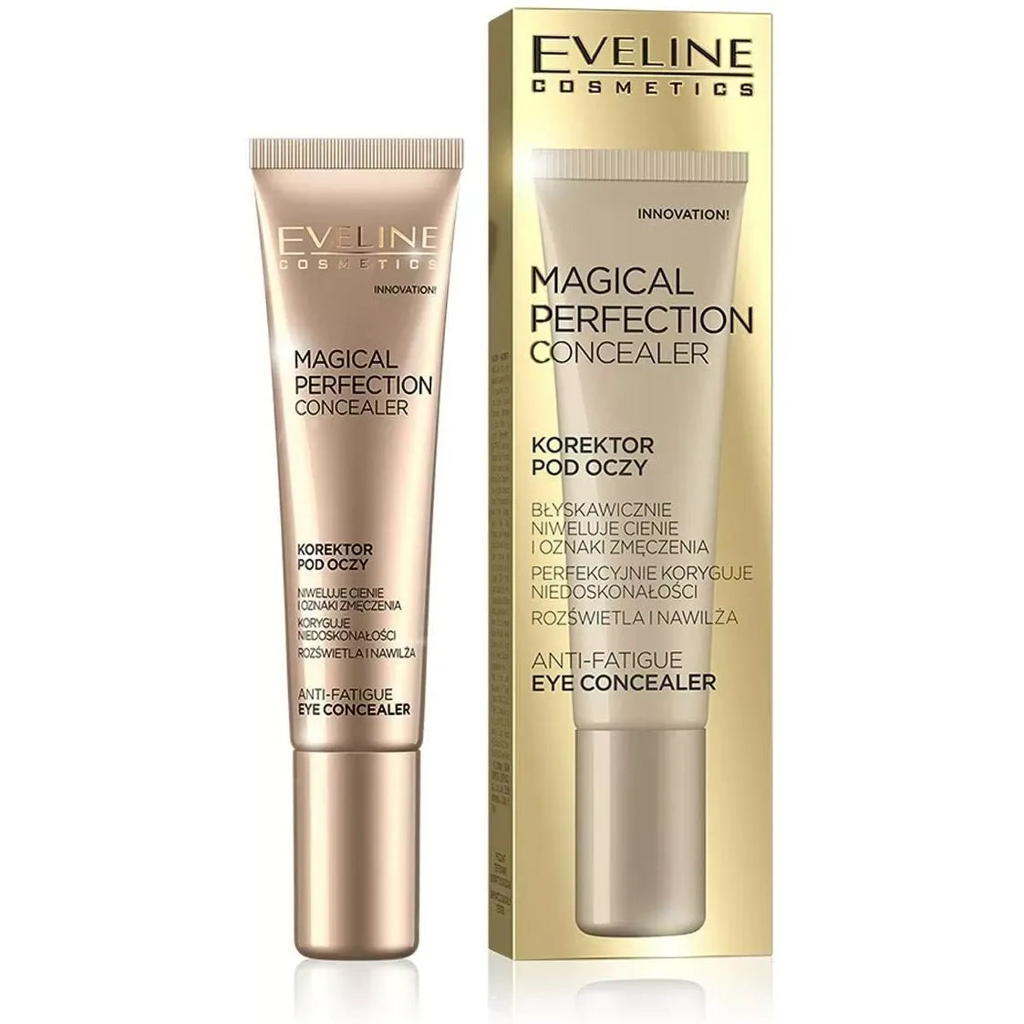Eveline Magical Perfection Anti-Fatigue Under Eye Concealer – Light (01) | 15ml